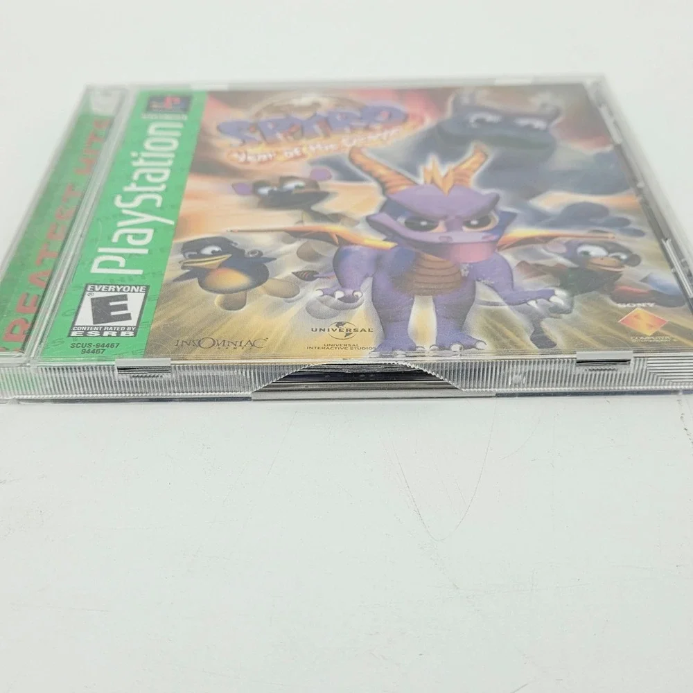 Spyro Year of the Dragon Sony PlayStation 1 PS1 Greatest Hits 2000 Complete